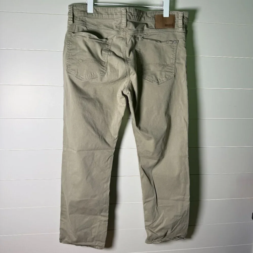 Mavi Khaki Pants Marcus Style Slim Straight Leg Sz. 36/30